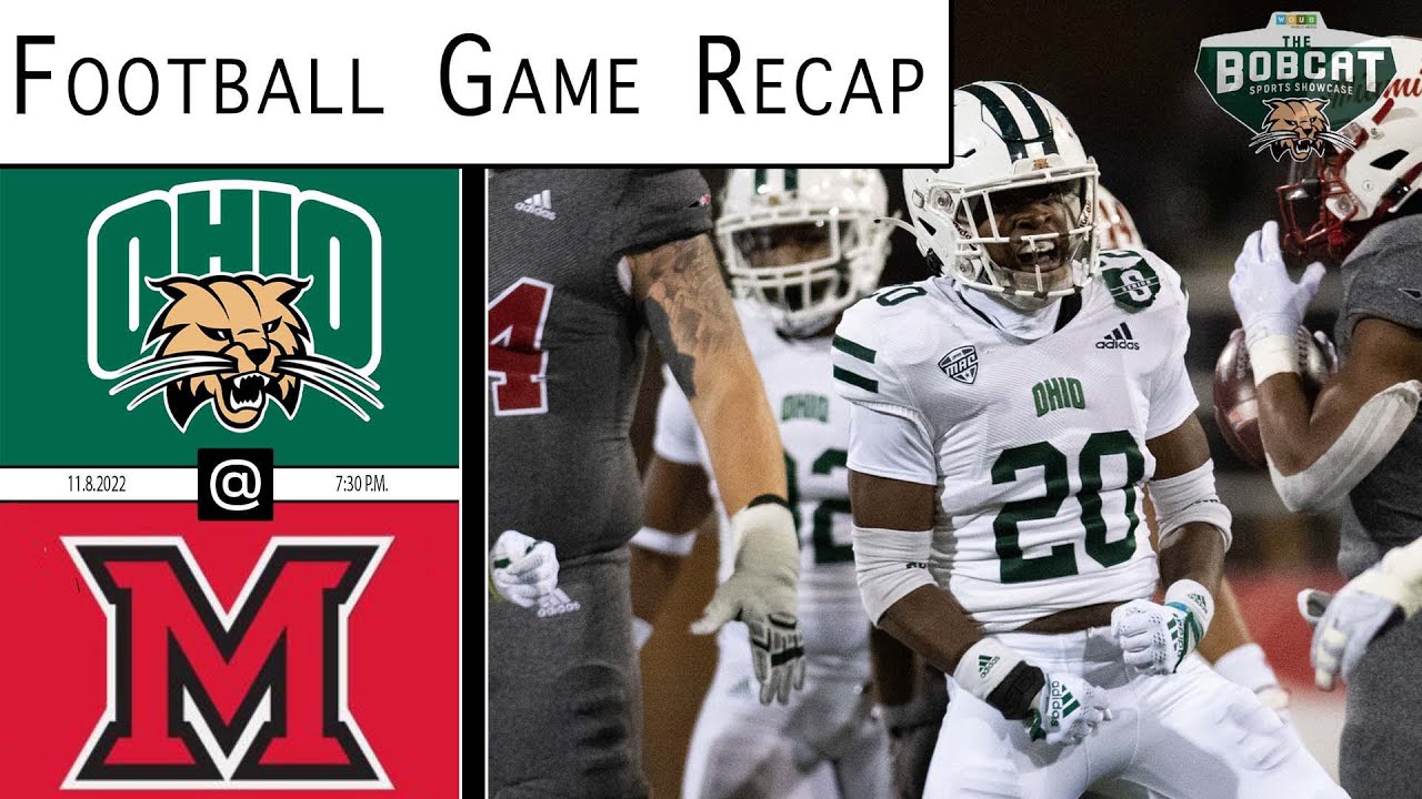 Ohio Football takes down rival Miami 37-21 for its fifth straight ...