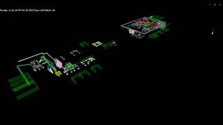 4D Simulation of Equipment Plant Layout