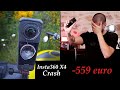 Crash insta360 x4 lentilles clat retour dexprience