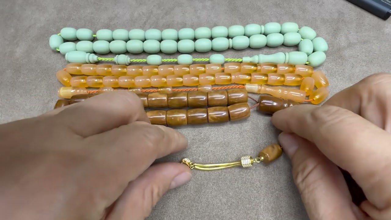 Kemik, kuka ve 2 Palamalzeme tespih