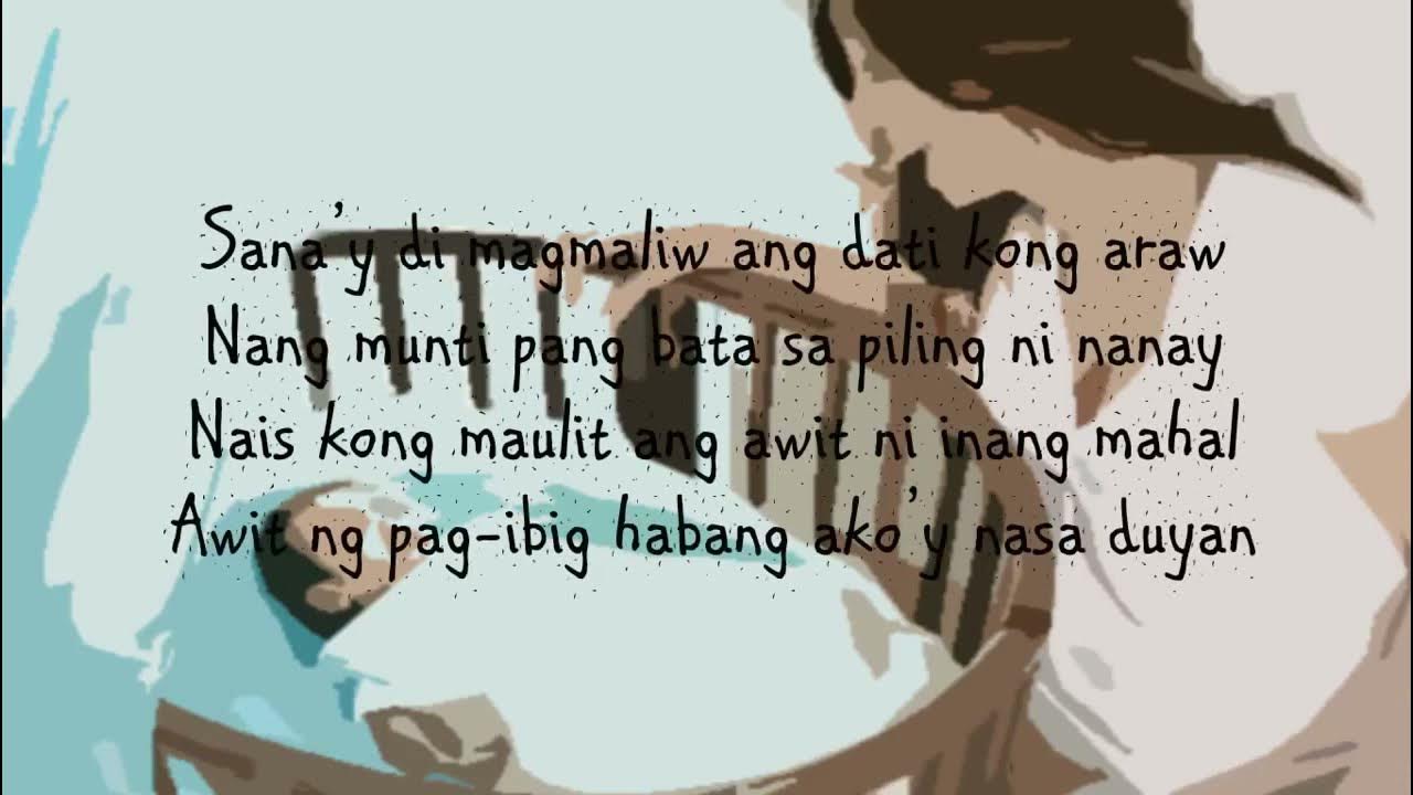 Sa Ugoy Ng Duyan Lyrics Aiza Seguerra v720P YouTube
