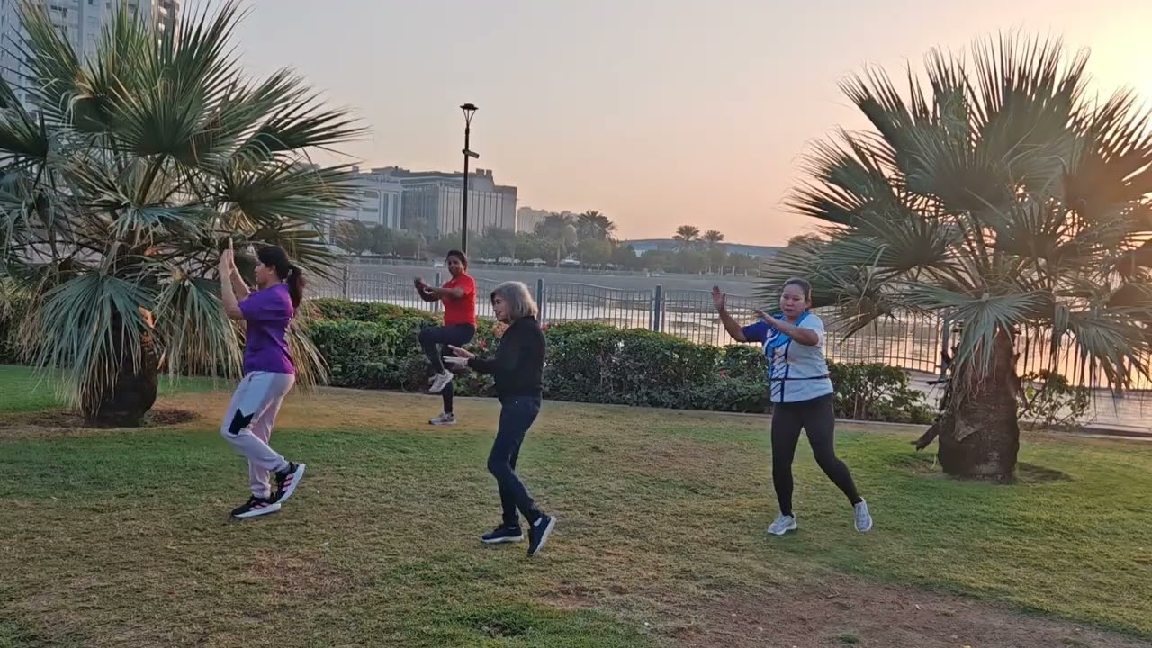 WARM UP || AL NAHDA LADY MOVERS ZUMBA CLASS || FEB 9 2026