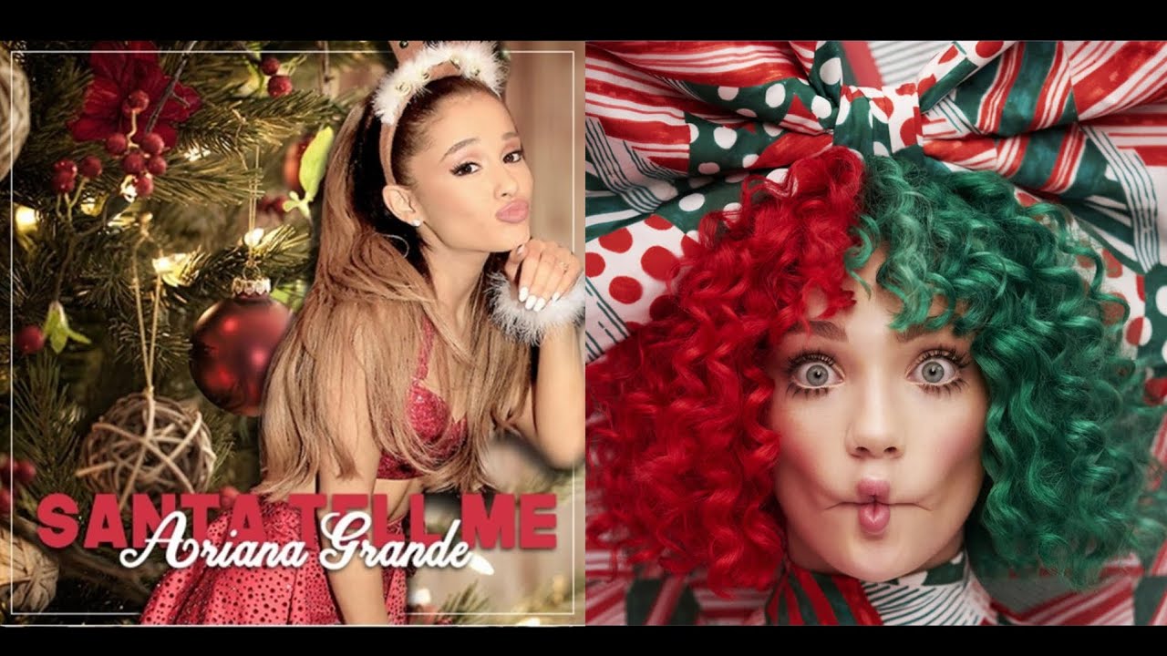 Snowman, tell me - ariana grande and sia (Snowman x Santa tell me) mashup CHRISTMAS SPECIAL  