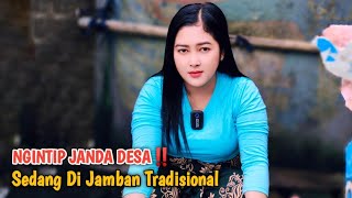 Aww Di Ajak Neng Nera Janda Bohai Nemenin Mandi Ke Jamban Tradisional