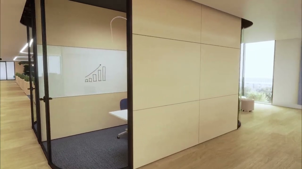 Teknion Architectural Interiors Tek Vue: Curved Walls