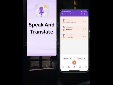 Speak and Translate