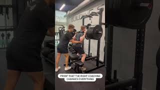This is what happens when you stop training alone and start training with a coach in your corner.