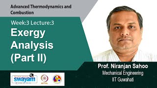 Lec 9: Exergy Analysis (Part II)