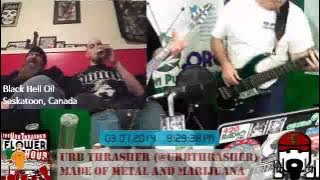 Urb Thrasher Flower Hour 1 #64 - Interview with Damien and Richard from Black Hell Oil