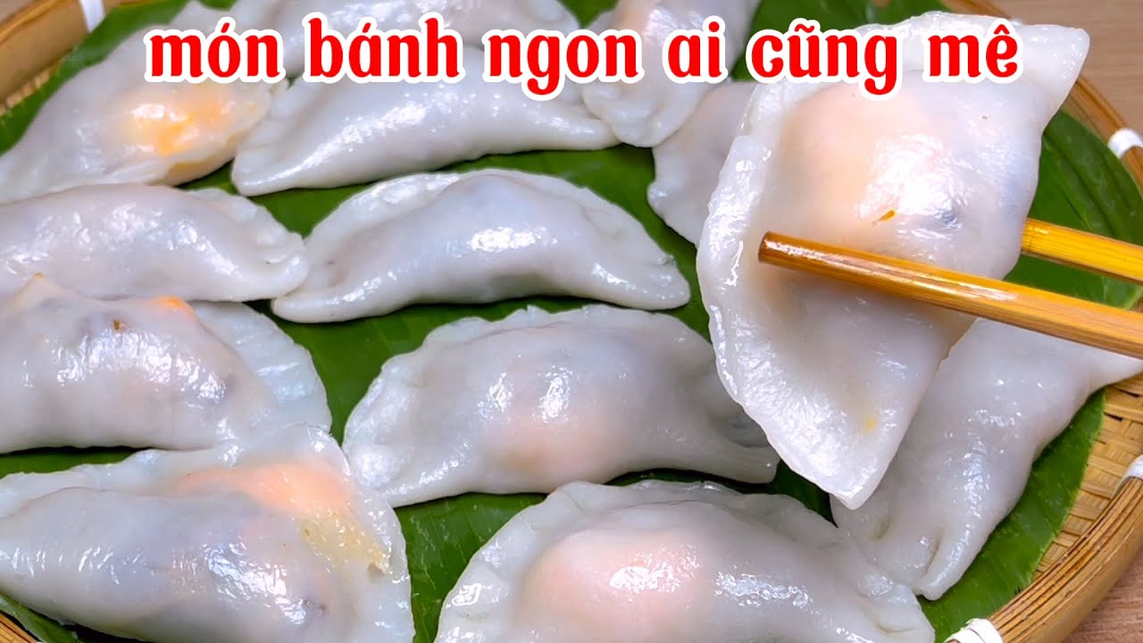 BÁNH HẤP NHÂN TÔM NHANH DỄ NGON