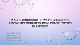 BE 170A1 Water Presentation