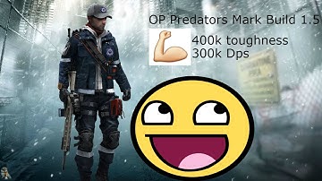 The Division predators mark build 1.5