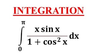 Integral Of 0 To Pi Xsinx1Cos2Xdx Integrate 0 To Pi Xsinx1Cos2Xdx Integration