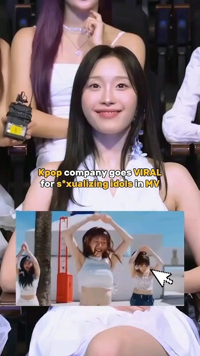Kpop company goes VIRAL for s*xualizing girl group in MV | #kpop #