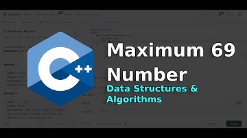 Leetcode 1323 | C++ | Maximum 69 Number