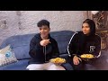 تحدي المكرونه النجرسكو بي الفراخ العقاب خلاها تعيط في الاخر 