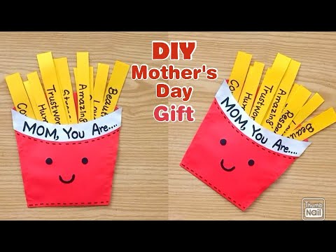 DIY Mother's Day Gifts Idea, Easy Paper Crafts