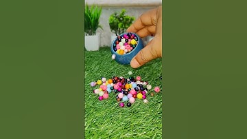 Satisfying Reverse Breads ASMR || Colouring Balls Reverse Video #satisfying #asmr #reverse