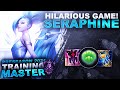 A HILARIOUS GAME OF SERAPHINE SUPPORT! | League of Legends