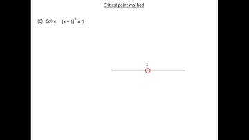 Critical Point Method