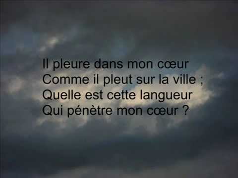 Paul VERLAINE Il pleure dans mon coeur dit par Alain Jahan