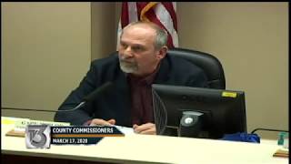County Commissioners - March 17, 2020