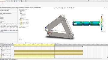 Double pendulum with solidworks