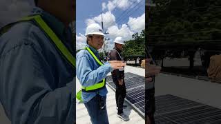 Physical Testing of Solar Panels Horizontal and Vertical Pull