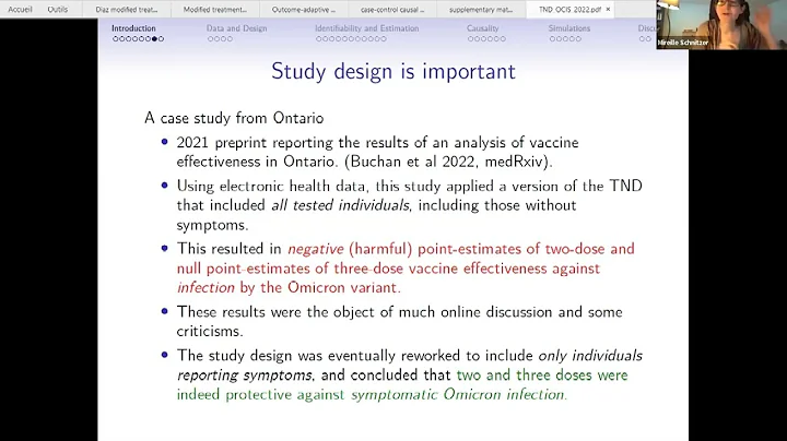 Mireille Schnitzer: Estimation of COVID-19 vaccine effectiveness under the test-negative design