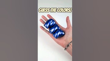 Can You Guess The Color in Under 5 Seconds? #shorts #guessinggame  #ASMR