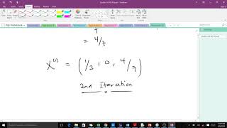 The Jacobi method example