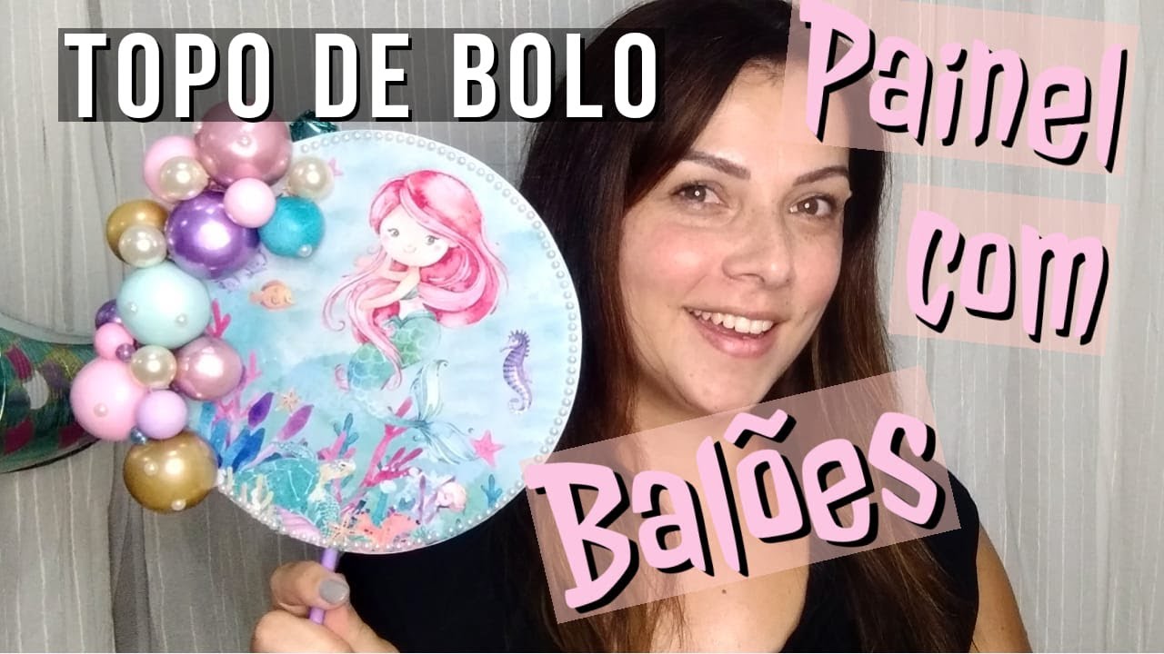 TENDÊNCIA FESTAS 2021 TOPO DE BOLO MINI PAINEL Passo a passo sem máquina de corte