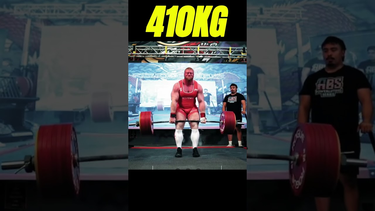 410kg Deadlift From Kyle Kirvay in the RUMBLE 2