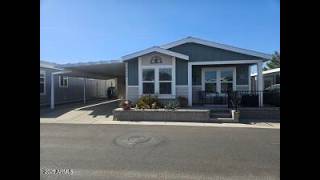 $234,500 On The Golf Course! Rare Triple Wide! Furnished! 650 N Hawes Rd #3123 Mesa Az @ Viewpoint