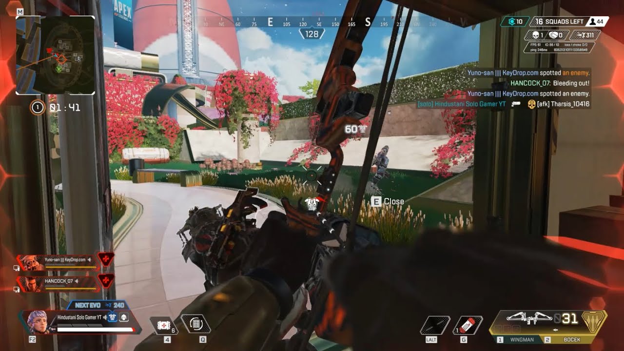 apex legends bocek bow gameplay / ft.apex legends.