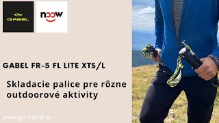 Skladacie Palice Na Trailový Beh, Treking A Rôzne Outdoorové Aktivity Gabel Fr-5 Lite Xts L