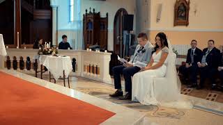 Live wedding video! Lost Without You by Freya Ridings | Stephanie Healy YouTube Thumbnail