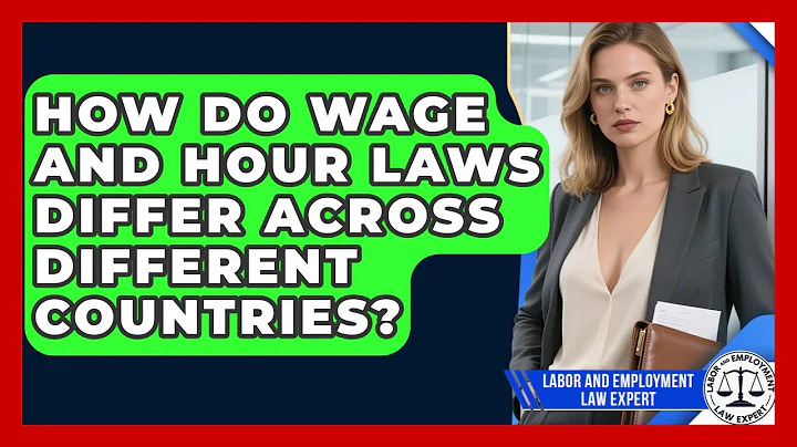 How Do Wage and Hour Laws Differ Across Different Countries? | Labor and Employment Law Expert News