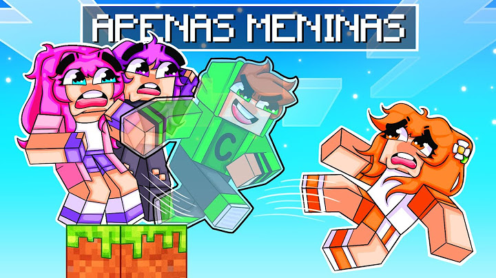 MENINO Invisível em APENAS 1 BLOCO de MENINAS