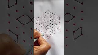 11×6 dots simple rangoli | #dialyrangoli #muggulu #easyrangoli #art #rangoli 11×6 dots simple rangoli | #dialyrangoli #muggulu #easyrangoli #art #rangoli