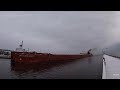 VanEnkevort Tug Barge combo Joyce VanEnkevort /Great Lakes Trader Coming to Duluth with limestone/