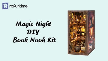 Magic Night DIY Book Nook Kit | Rofuntime