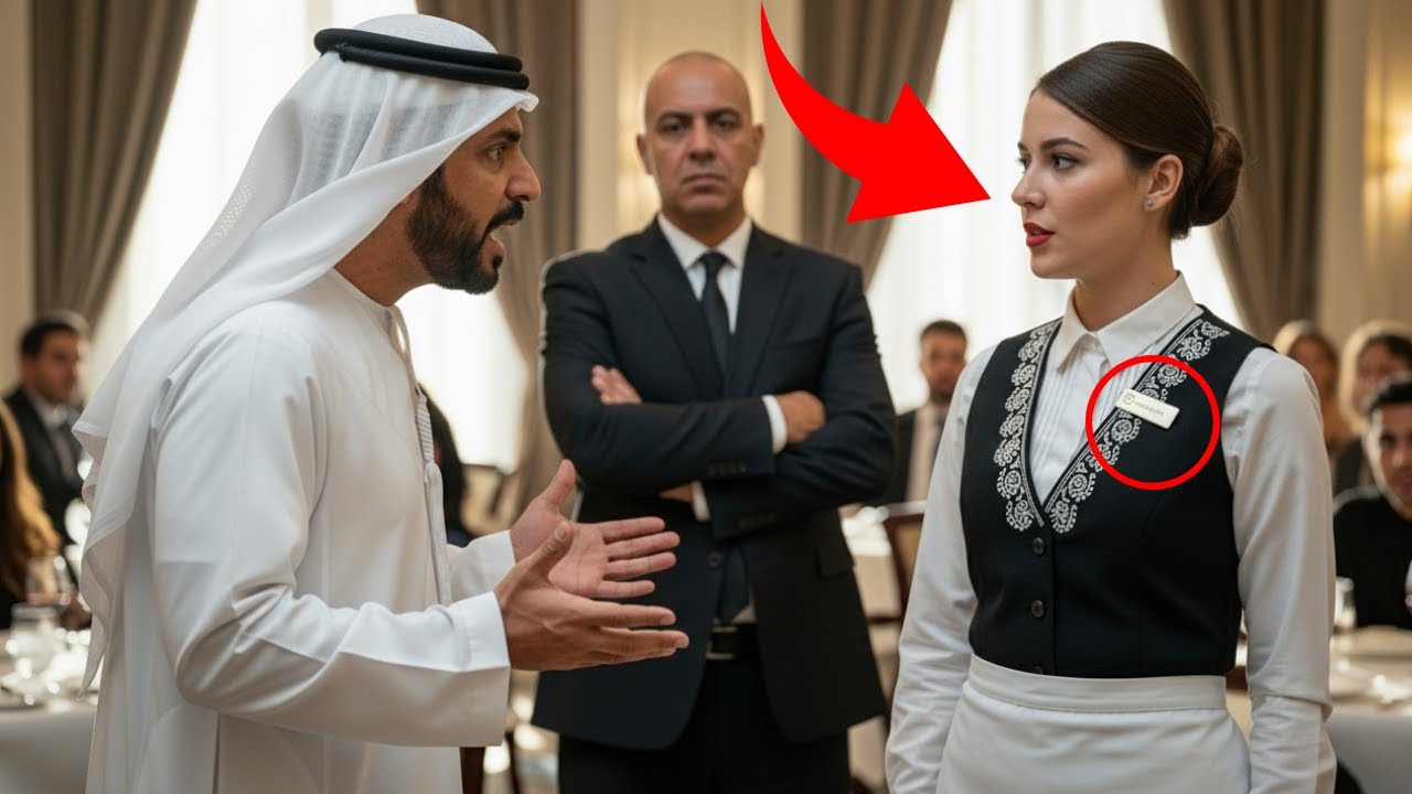 Furious Arab Billionaire Was Leaving — Until the Waitress Fluent Arabic Made Him Freeze