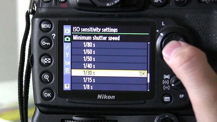 How to set up Auto ISO on the Nikon D700 DSLR Tutorial