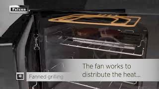 Falcon range cooker - Fanned grilling oven function
