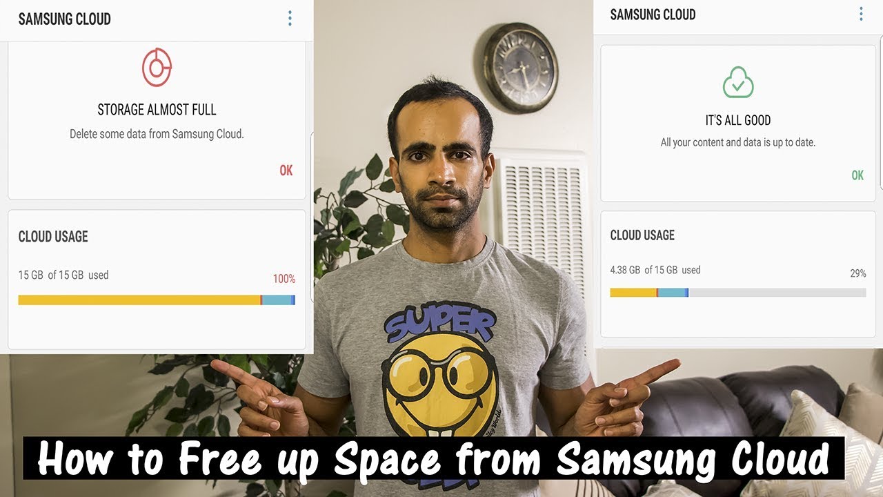 How To Delete Samsung Cloud Data And Free Up Space Youtube