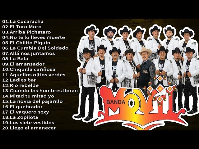 Banda Movil Exitos -Las 30 Canciones Inolvidables -Lo Mejor De Banda Movil  - YouTube