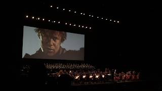 Video-Miniaturansicht von „LOTR: The Return Of The King In Concert - "I Can't Carry It For You, But I Can Carry You!"“