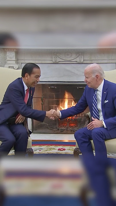 Biden Meets Indonesian President Widodo at the White House