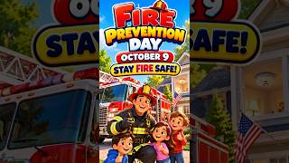 Fire Safety for Kids 🚒🔥 | Fire Prevention Week | What to Do in a Fire